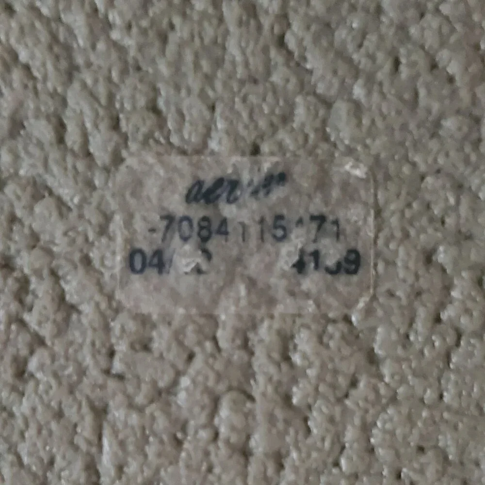 Aerie Women's Velvet Double Criss-Cross Strap Slip-On Sandals Gray Size 7 NWOT - Picture 8 of 10